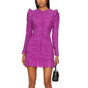 SAYLOR Purple Mini Dress